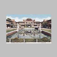 Imperial Hotel,Tokyo, completed 1923, demolished 1968, partially reconstructed at Meiji Mura Park, photo Wikipedia.jpg